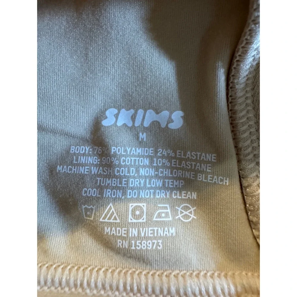 SKIMS Fits Everybody Maternity Nursing Scoop Bralette 2-Pack Sand Onyx NWT